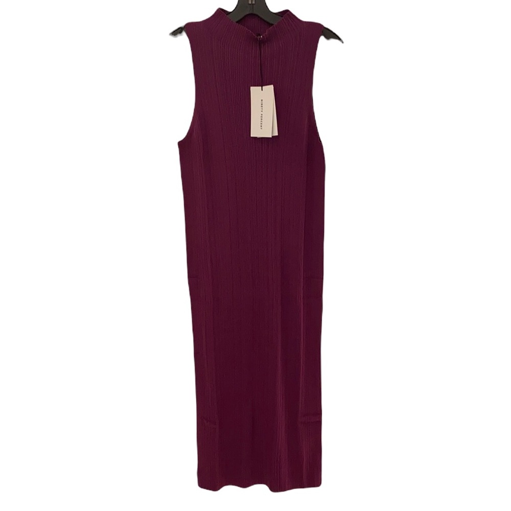 Ninety Percent Ribbed Racer Front Midi Dress 💜💜💜 - Picture 3 of 7